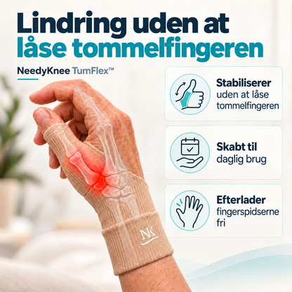 NeedyKnee TumFlex™ – Støtte & komfort