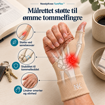 NeedyKnee TumFlex™ – Støtte & komfort