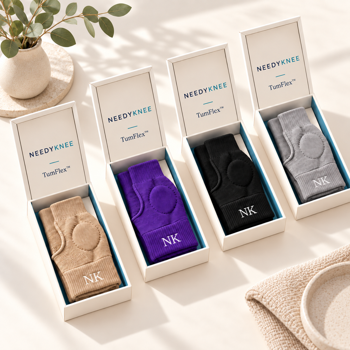 NeedyKnee TumFlex™ – Støtte & komfort