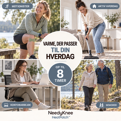 Selvopvarmende knæplaster™ – 120 stk. i én pakke