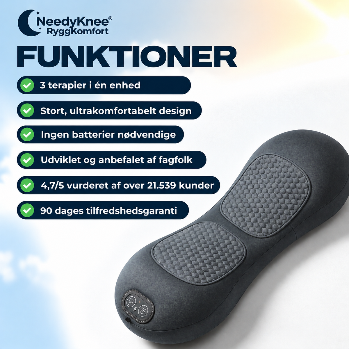 NeedyKnee RygKomfort